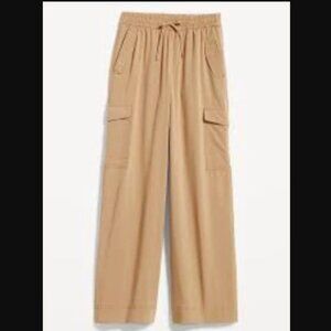 Old Navy Active Women’s Stretch Tech Fast Dry Cargo Pants Khaki Tan Size XL